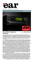 CYRUS Phono Signature - The Ear (UK) review